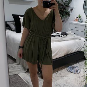 Green romper
